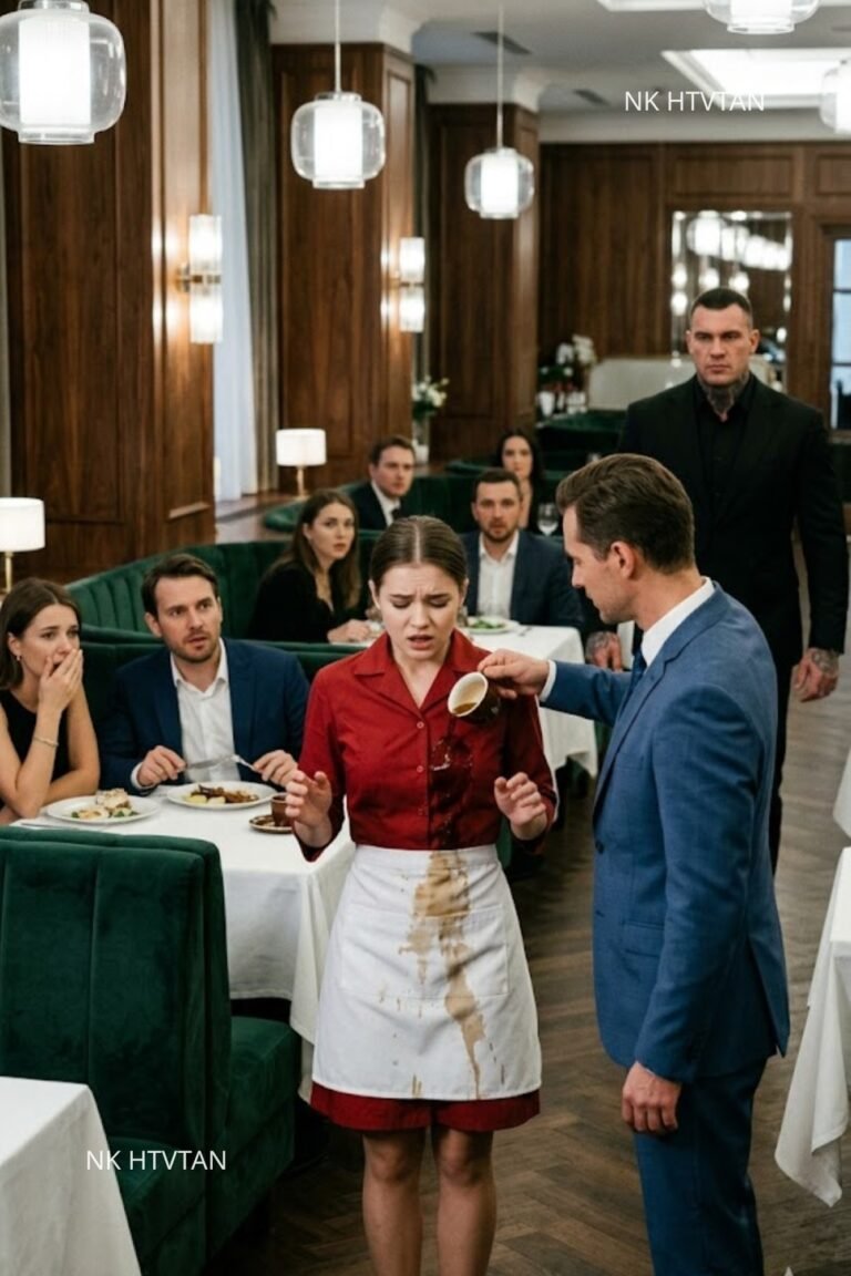Billionaire’s Son Pours Hot Coffee on Shy Waitress –Unaware The Mafia Boss Saw Everything….
