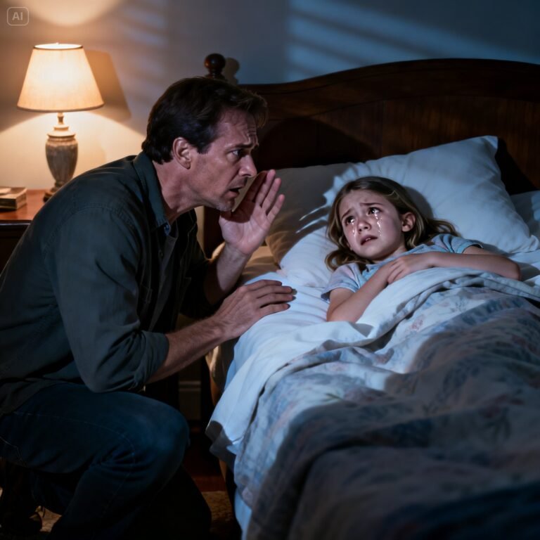 “Papa… my back hurts so much I can’t sleep. Mommy said I’m not allowed to tell you.”I had just come home from a business trip when my daughter’s whisper cracked open the secret her mother tried to seal away.