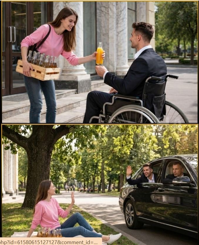 SHE SOLD FIVE-DOLLAR ORANGE JUICE OUTSIDE A BILLIONAIRE’S TOWER, BUT WHEN HE TRIED TO BUY MORE THAN A BOTTLE