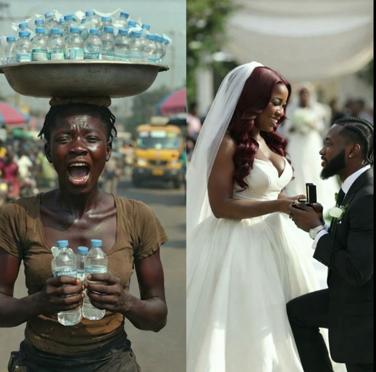 She Sold Ice Water To Pay His School Fees – Then He Married A Rich Girl On His Graduation Day
