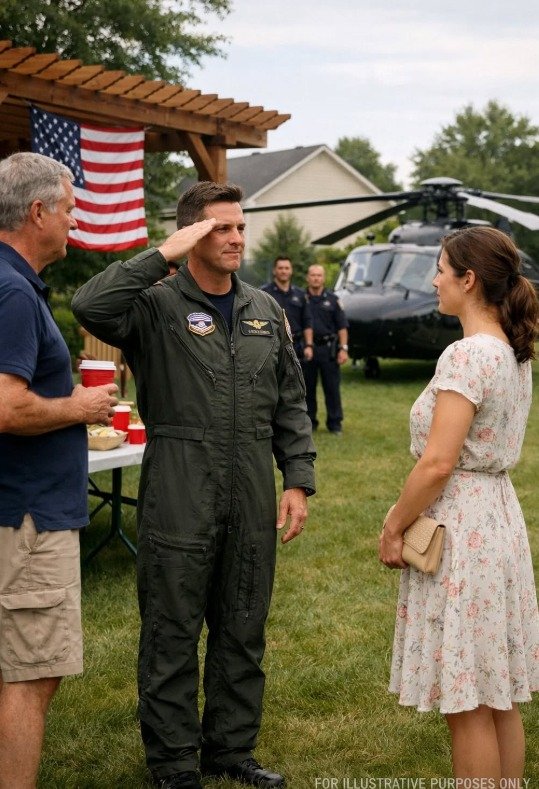 He Called Me “Just a Keyboard Girl” at the Barbecue — Then the Helicopter Landed