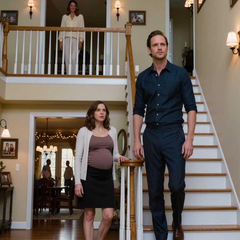 My Husband Doubted My Pregnancy—Then A Staircase Moment Changed Everything — My Sister Smiling