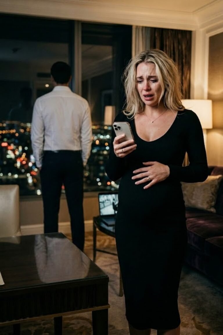 I was still clutching the positive pregnancy test when I heard my husband laugh, “I’m leaving her tonight.” By the time his car disappeared, a stranger texted: 