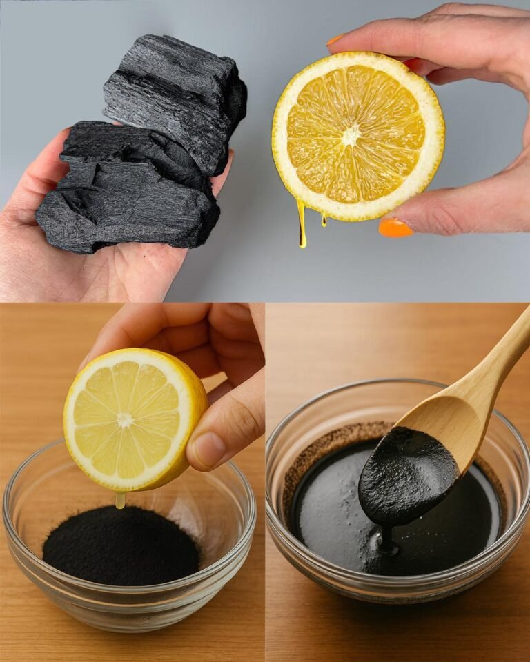 You’ll never go back to the market after mixing lemon and charcoal…. Full recipe below