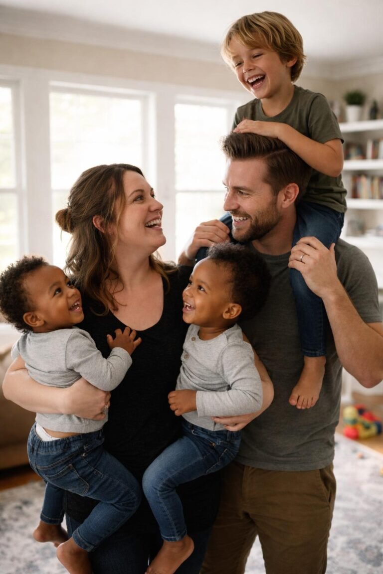 My name is Sharon. I’m 43 with three kids — twins I’ve raised since my sister died, and my son, Harry.