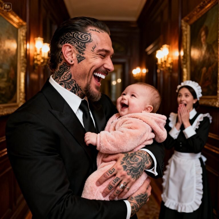 THE SINGLE MOTHER TOOK HER SICK BABY TO WORK… SHE NEVER IMAGINED THAT THE MAN WAITING FOR HER