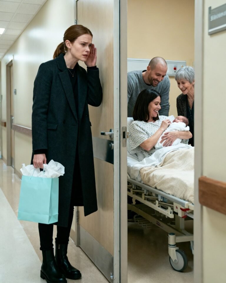 I WENT TO THE HOSPITAL TO CONGRATULATE MY SISTER…