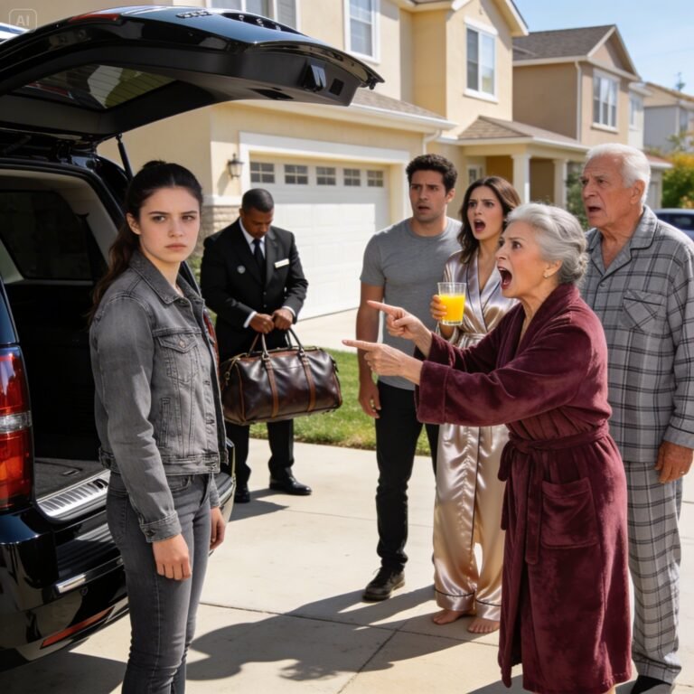 My parents sent me to sleep in the rooftop shack because “my sister was coming with her husband,” but the next day a luxury car arrived for me… and that humiliation ended up exposing an unforgivable betrayal.