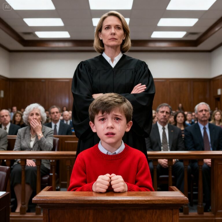 My Foster Son Never Spoke a Single Word — Until the Judge Asked Him This One Question. What He Said Made the Court Go…