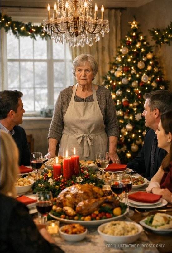 My Daughter-in-Law Told Me to Eat Upstairs at Christmas Dinner — She Forgot One Important Detail: It Was My House