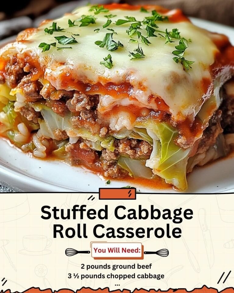 Stuffed Cabbage Roll Casserole