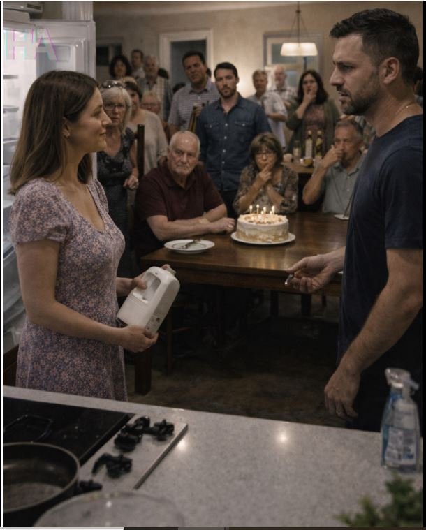 HE TOLD ME, “BUY YOUR OWN FOOD AND STOP LIVING OFF ME.” I DIDN’T ARGUE… I JUST SMILED AND LET HIM HAVE HIS RULE. THREE WEEKS LATER, ON HIS BIRTHDAY, 20 HUNGRY RELATIVES SHOWED UP TO AN EMPTY KITCHEN