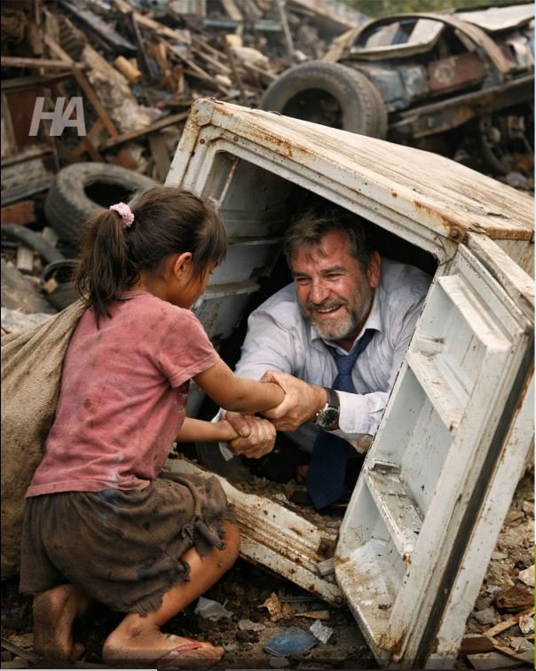 AN 8-YEAR-OLD SCRAP GIRL HEARD BREATHING INSIDE AN ABANDONED FRIDGE… WHEN SHE OPENED IT, SHE FOUND A MILLIONAIRE BEGGING FOR HELP