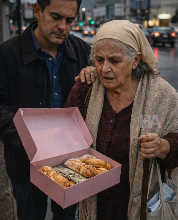AN 82-YEAR-OLD MOTHER TRAVELED ACROSS TOWN TO ASK HER SON FOR MONEY FOR HEART SURGERY… HE HANDED HER A BOX OF BREAD AND SENT HER AWAY WITH A SMILE. WHEN SHE GOT HOME AND OPENED IT, SHE COULDN’T BREATHE.