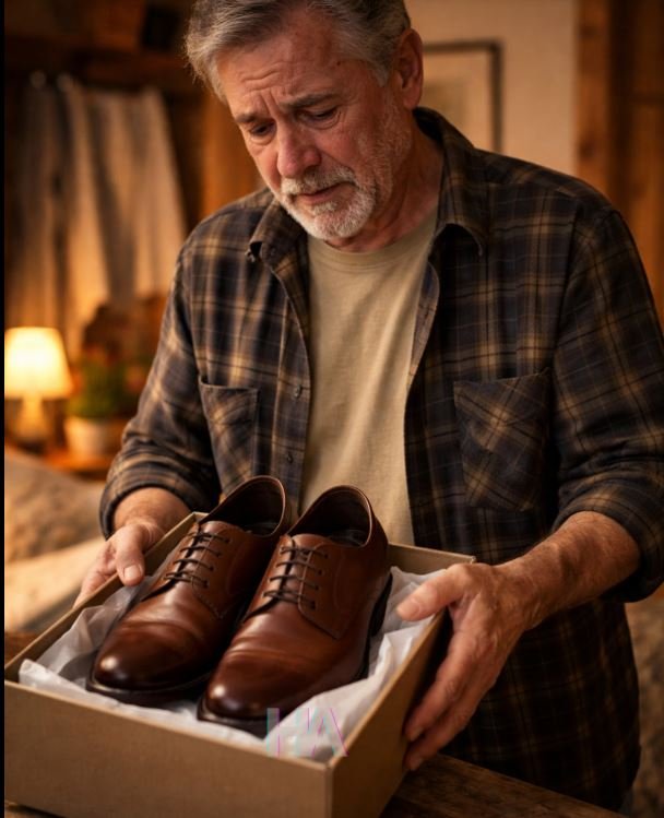 She Sent Her Father a Pair of Shoes He Could Never Wear… What He Found Inside Months Later Changed Everything