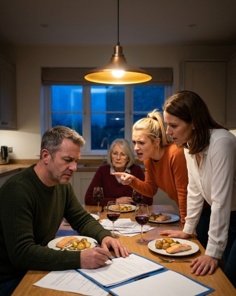 The night my husband got his promotion, he didn’t smile, didn’t hug me—he just looked me dead in the eye and said, 