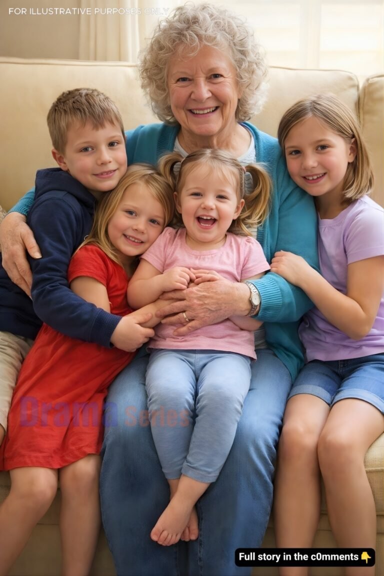 I became the guardian of my four grandchildren at 78 after my daughter passed away—six months later, a huge package arrived with a letter from her that turned my life upside down.