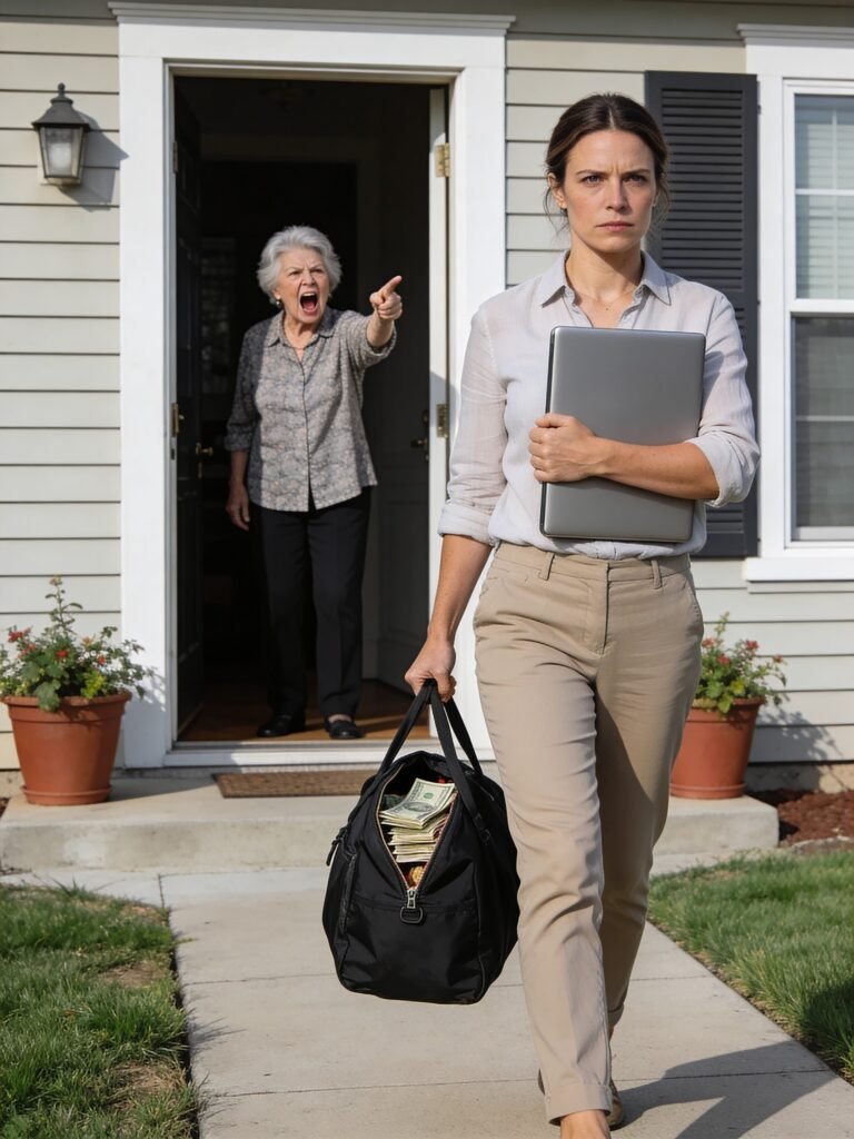 hen my family started deducting $1,300 from my salary every month without permission… my sister-in-law was taking $1,300 from my remote job each month. When I told her to stop, she shouted at me to leave the house. I was fed up, so I said, “Fine, I’m leaving.