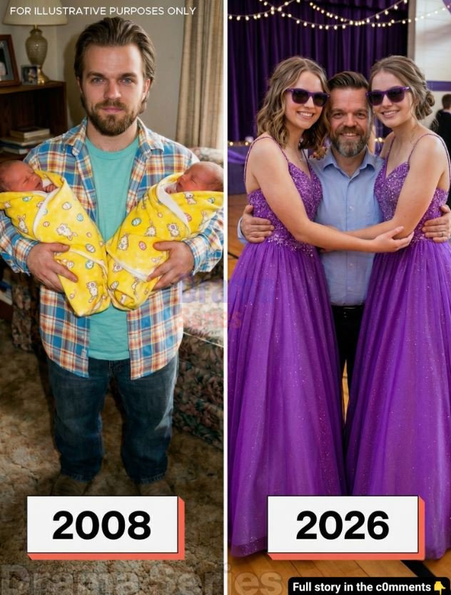 My wife ABANDONED me with our BLIND NEWBORN TWINS—18 years later, she came back with MONEY… and ONE STRICT DEMAND.