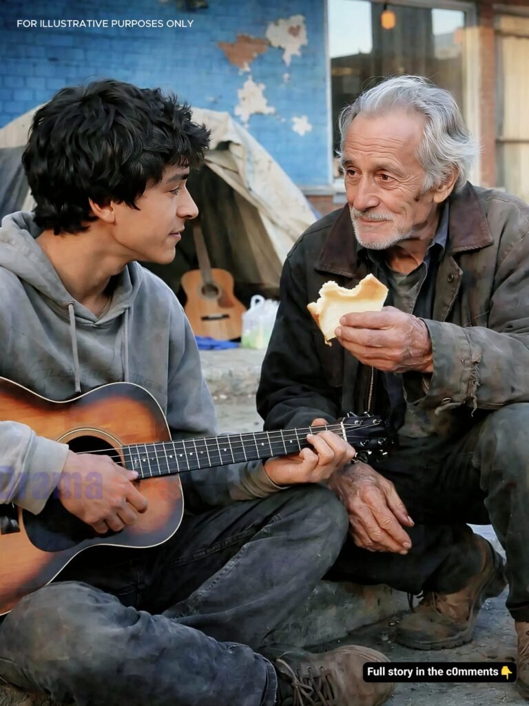Everyone Walked Past the Old Man Begging for Food… I Gave Him Half My Lunch — The Next Day, a Limo Driver Asked for Me by Name