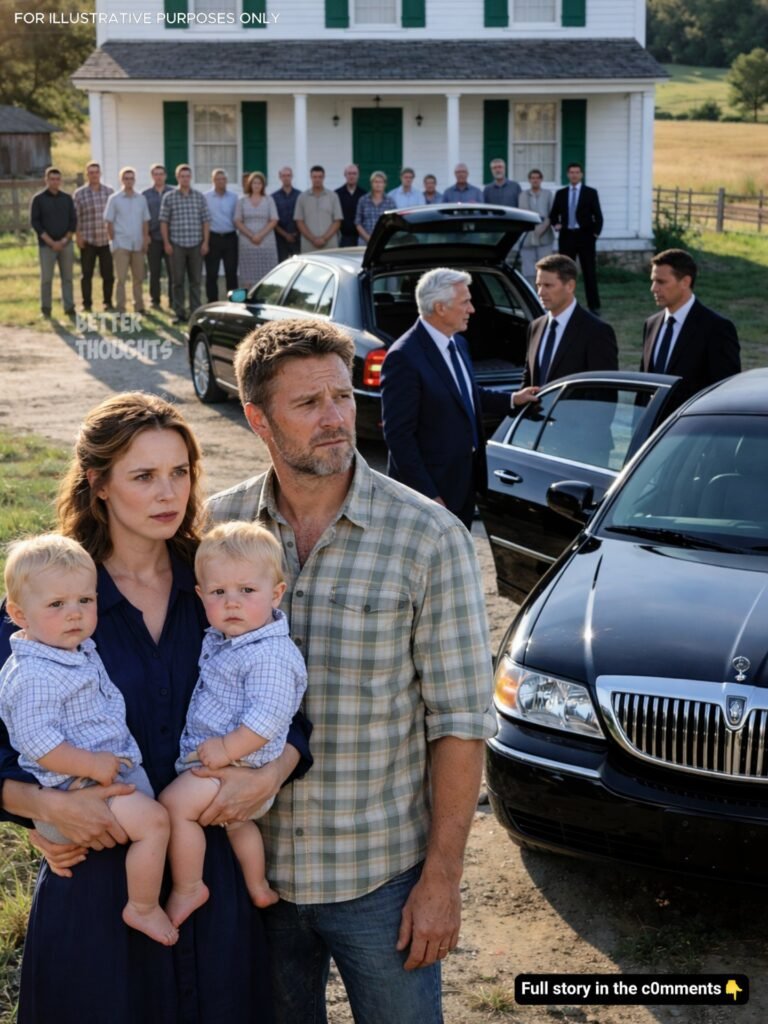 At 36, I made the choice to marry a woman everyone in the village called a beggar. One year later, she gave me two beautiful children. And then, on a day I will never forget, three luxury cars rolled into our quiet village—