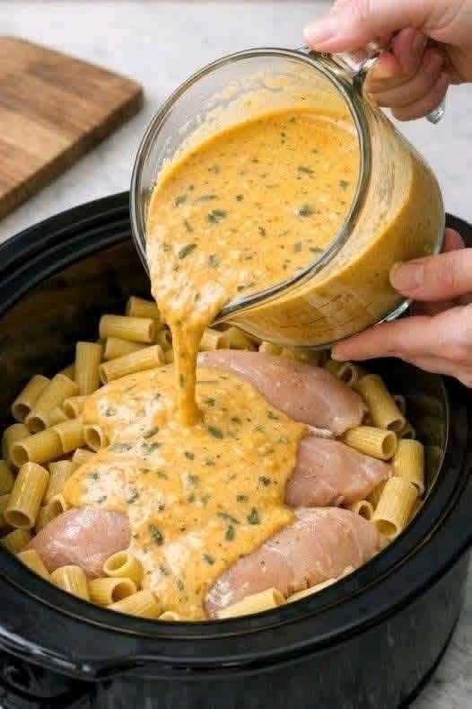 Pour this 1 mixture over raw chicken breasts into a slow cooker for a cozy winter dish you’ll crave on repeat. I offer you this recipe in exchange for a simple “Yum”