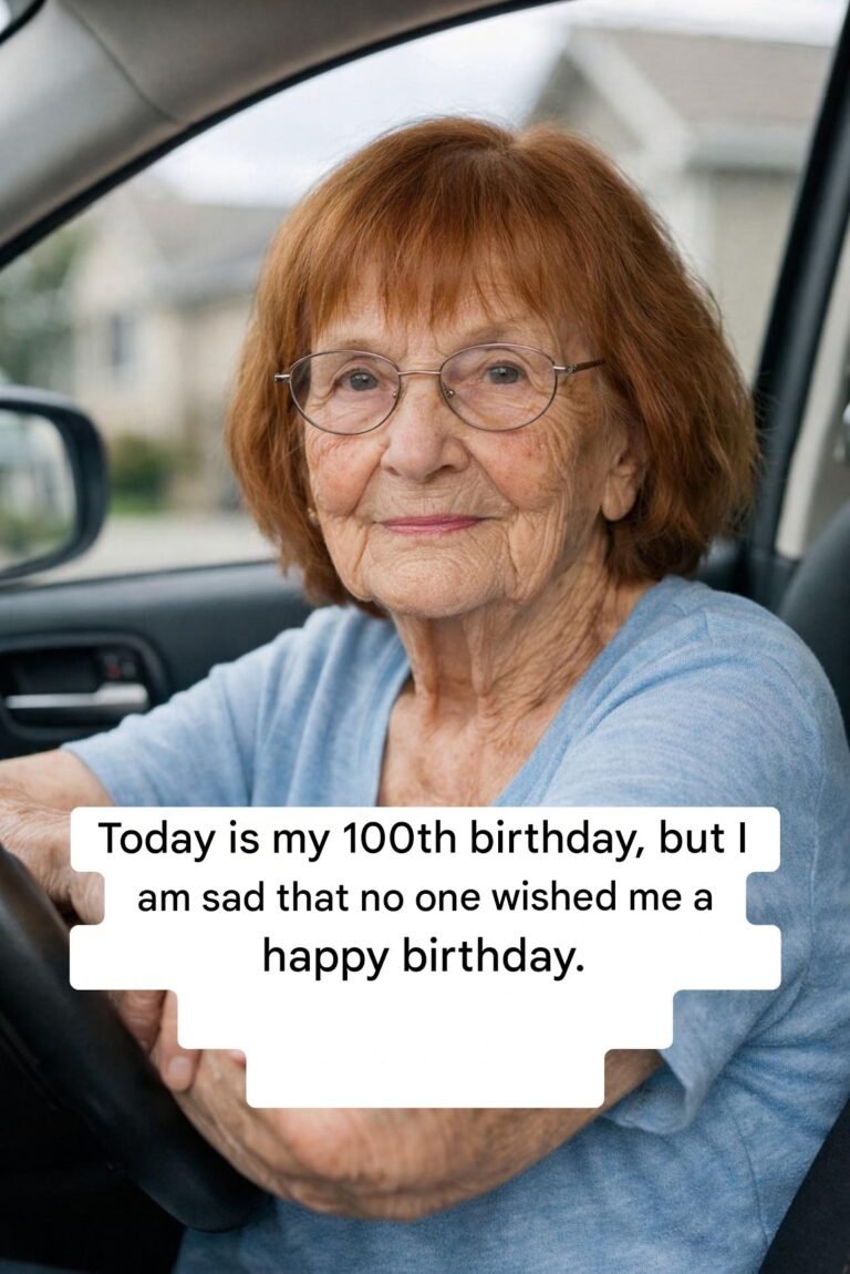 I never thought I’d be able to say this one day: today I’m 100 years old.