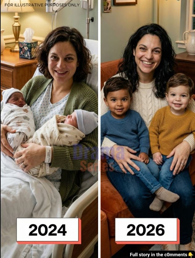 My wife gave birth to TWINS WITH DIFFERENT SKIN COLORS—and I collapsed when I finally learned what she had been hiding.