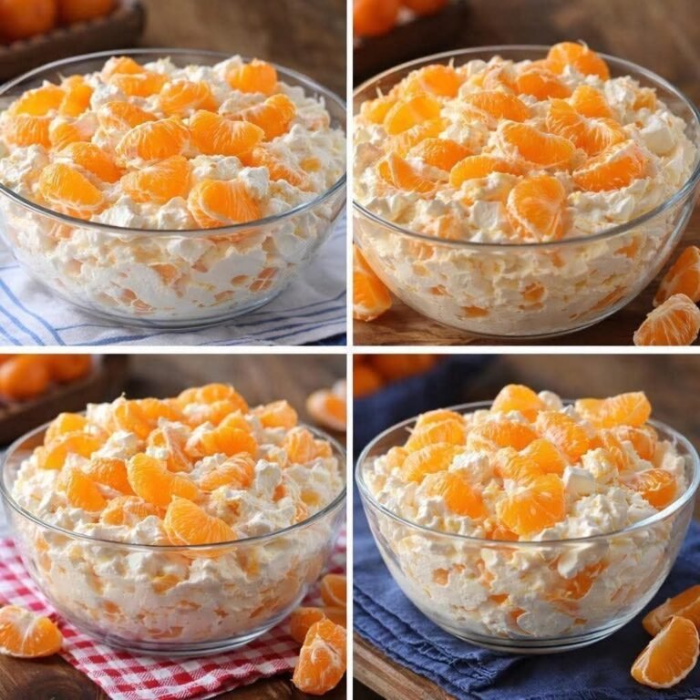 I used to crave sweets… now I make this creamy Mandarin Orange Cream BowlLight, fluffy, and so delicious!